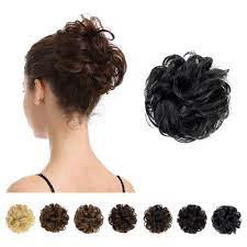 Photo 1 of human hair bun black