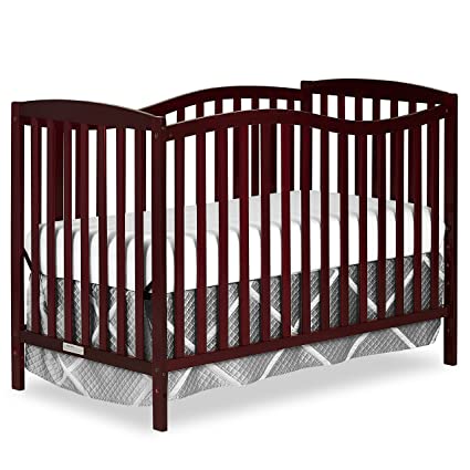 Photo 1 of Dream On Me Chelsea 5-In-1 Convertible Crib In Cherry, JPMA Certified
