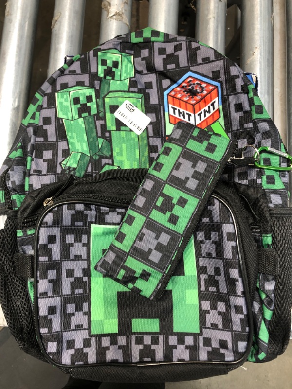 Photo 1 of 17" minecraft backpack 