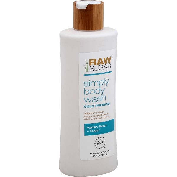 Photo 1 of 3 OF - Raw Sugar Vanilla Bean and Sugar Simply Body Wash - 25 fl oz

