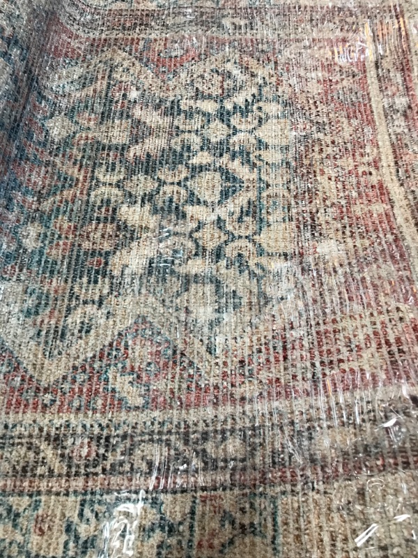 Photo 2 of 

Angela Rose x Loloi Aubrey Collection AUB-03 Ocean / Spice, Traditional 2'-6" x 9'-6" Runner Rug