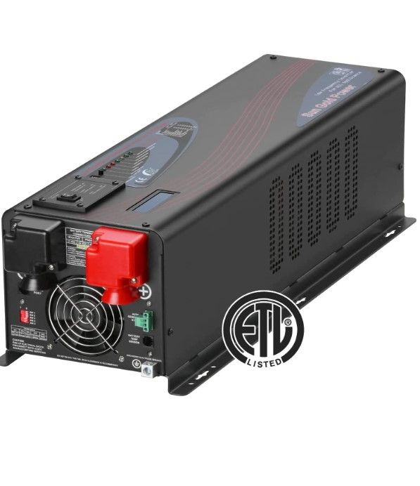 Photo 1 of 
SUNGOLDPOWER UL1741 4000W 48Vdc Pure Sine Wave Inverter Low Frequency 240Vac Input to 120Vac/240Vac Output Split 50/60 Hz with Battery Charger
