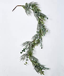 Photo 1 of 5' Artificial Mixed Pine & Eucalyptus Christmas Garland