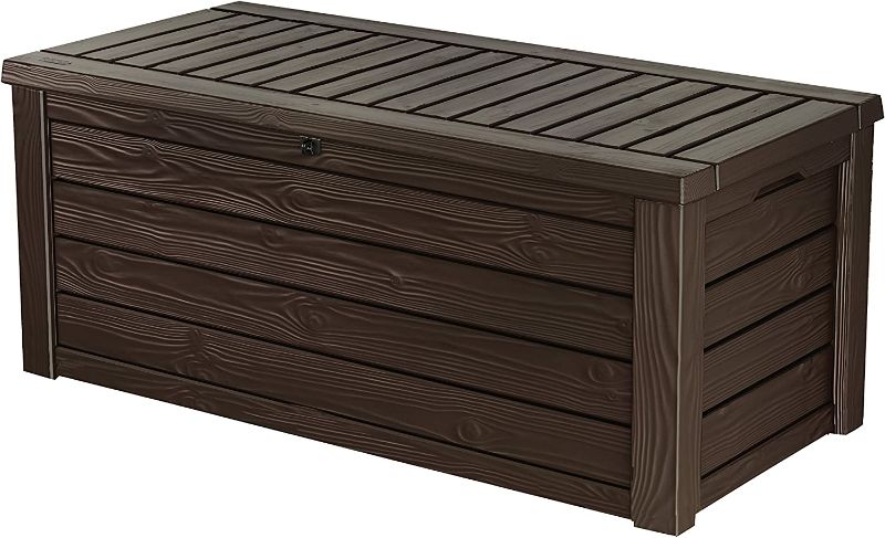 Photo 1 of 570L Outdoor Storage Box - Brown
