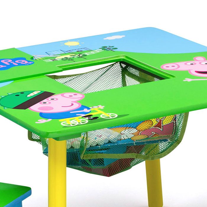 Photo 1 of Delta Children Peppa Pig Table & Chair Set with Storage
