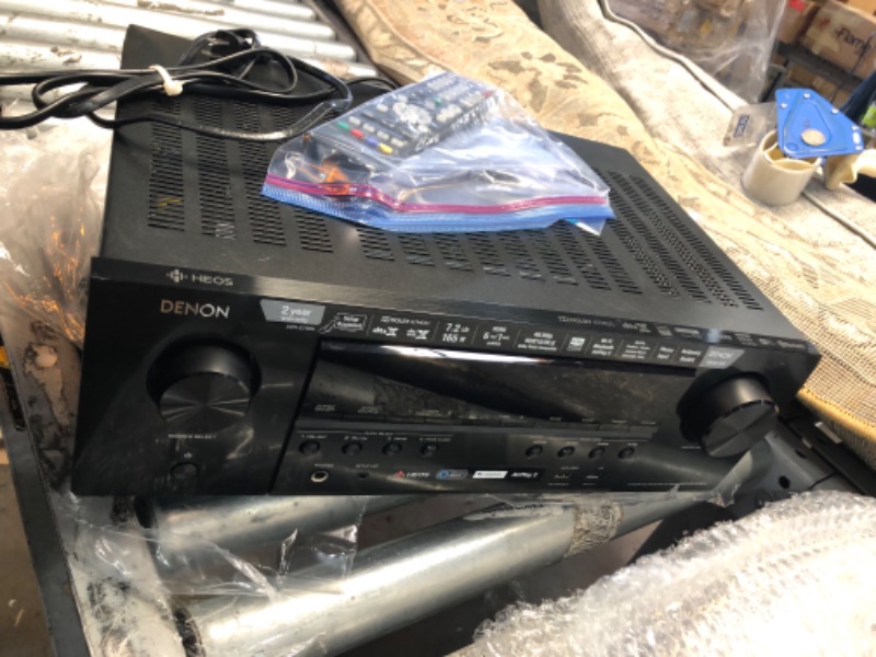 Photo 2 of Denon AVR-S750H Receiver, 7.2 Channel (165W x 7) - 4K Ultra HD Home Theater (2019) | Music Streaming | New - eARC, 3D Dolby Surround Sound (Atmos, DTS/Virtual Height Elevation) | Alexa + HEOS
