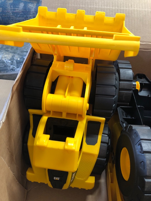 Photo 3 of Cat Construction Tough Rigs 15" Dump Truck & Loader Toys 2 Pack 15" DUMP TRUCK & LOADER 2 PACK