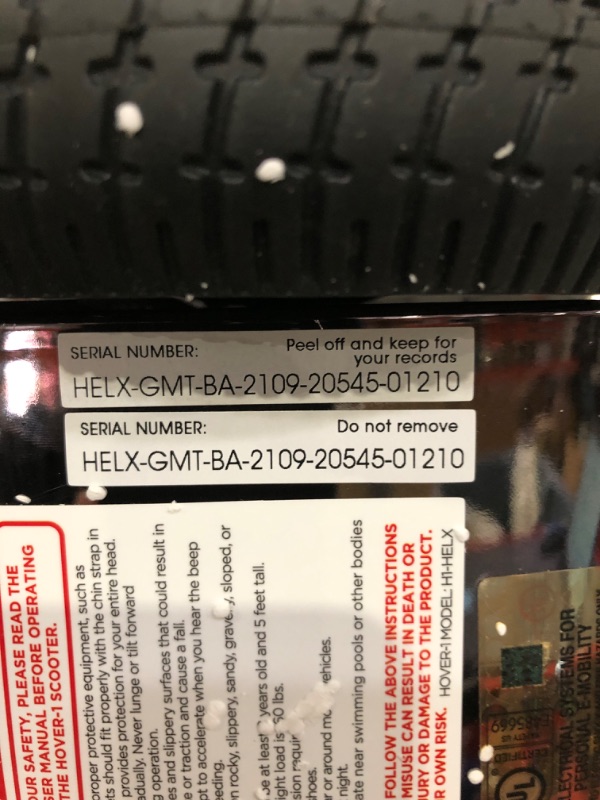 Photo 7 of See Notes*** Hover-1 Helix Electric Hoverboard | 7MPH Top Speed, 4 Mile Range, 6HR Full-Charge, Built-in Bluetooth Speaker, Rider Modes: Beginner to Expert Hoverboard Camo