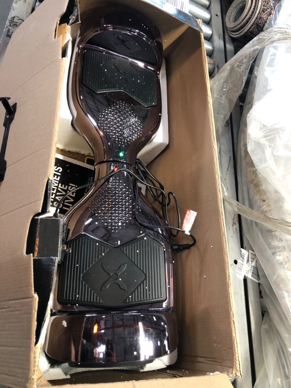 Photo 2 of See Notes*** Hover-1 Helix Electric Hoverboard | 7MPH Top Speed, 4 Mile Range, 6HR Full-Charge, Built-in Bluetooth Speaker, Rider Modes: Beginner to Expert Hoverboard Camo