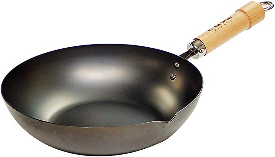 Photo 1 of ??????(Riverlight) River Light Iron Frying Pan, Kyoku, Japan, 11.8 inches (30 cm), Induction Compatible, Wok, Made in Japan
