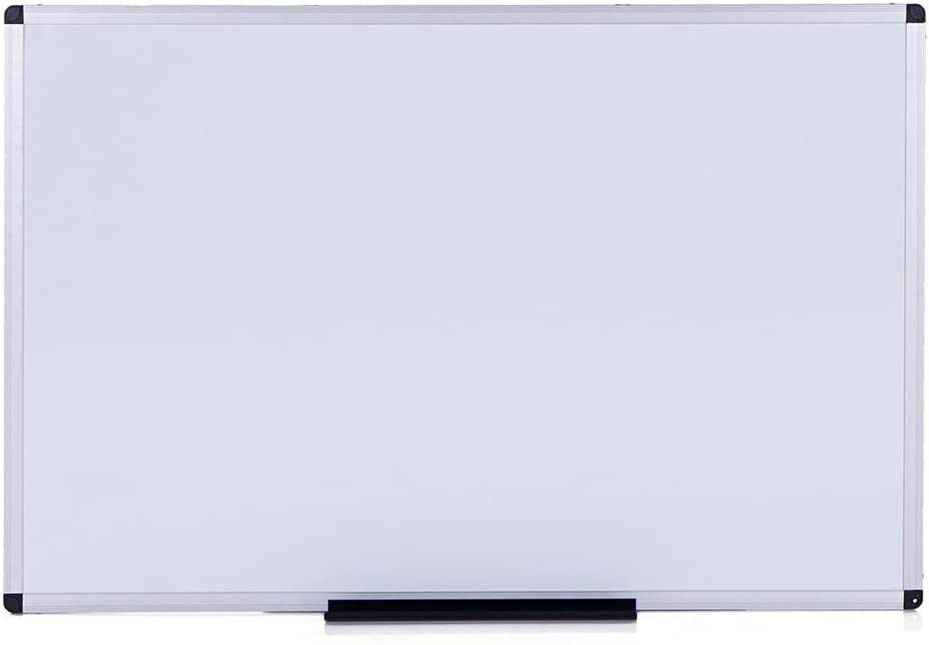 Photo 1 of DENTED; MISSING TRAY***VIZ-PRO Magnetic Dry Erase Board, 72 X 40 Inches, Silver Aluminium Frame
