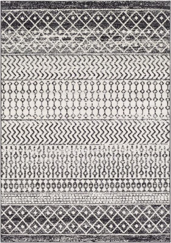 Photo 1 of Artistic Weavers Chester Boho Moroccan Runner Area Rug,6FT ,Black
