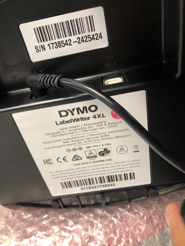 Photo 5 of DYMO 1755120 LabelWriter 4XL Thermal Label Printer 4XL Machine