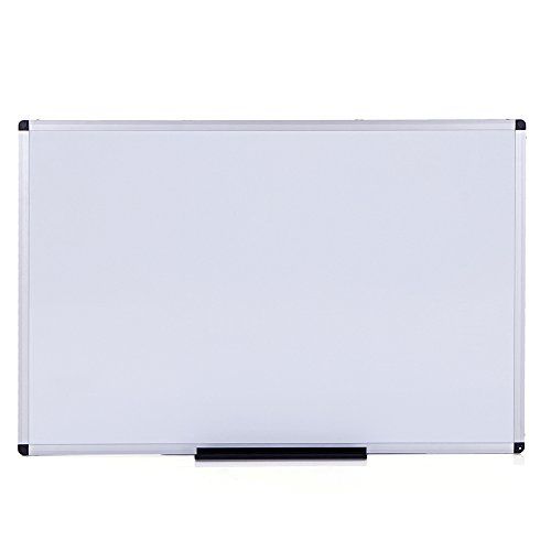 Photo 1 of Overall size: 60" x 36" ( frame included); Writing surface size: 58" x 34"
VIZ-PRO Dry Wipe Magnetic Whiteboard, Silver Aluminium Frame, 