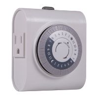 Photo 1 of GE 24-Hour Heavy Duty Indoor Plug-in Timer 2-Outlets 15075
