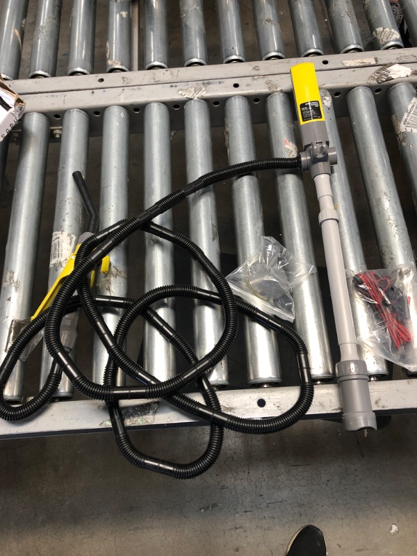 Photo 1 of TERA PUMP Electric Liquid Transfer Telescopic Pump, DC or AC/DC Fuel Transfer Pump, 2.9 Gallons per Minute, 10 FT Extended Discharge Hose ( Gas Diesel Kerosene DEF Antifreeze )