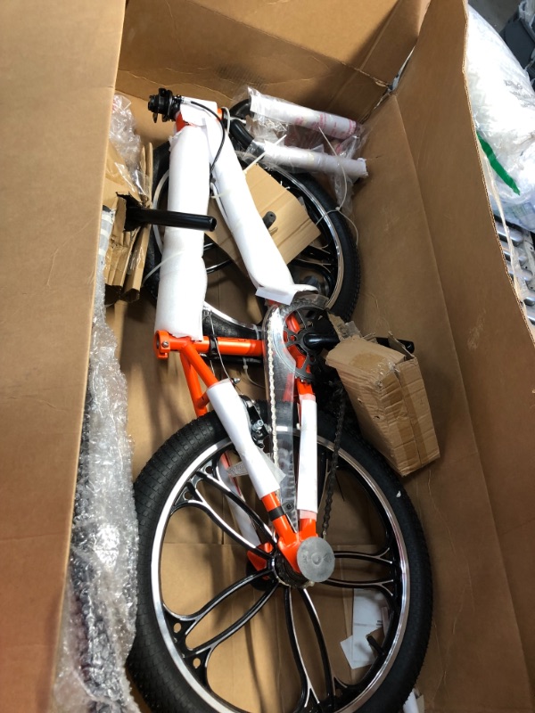 Photo 8 of **not in correct box**
Mongoose Legion Mag Freestyle BMX Bike, 20-inch Wheels, Orange