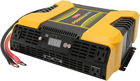 Photo 1 of ***PARTS ONLY*** PowerDrive PD3000 3000 Watt Power Inverter Features Bluetooth(R) Wireless Technology with an APP Interface for Remote Access (UNABLE TO TEST. USED)