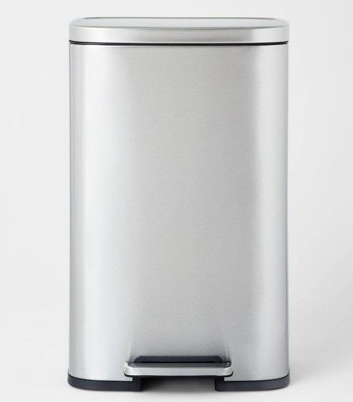 Photo 1 of 45L Rectangular Step Trash Can - Brightroom™

