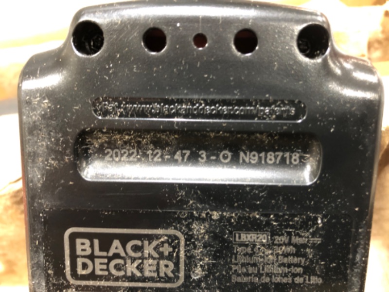 Photo 1 of Black & Decker LPHT120 20V Cordless Lithium Pole Hedge Trimmer