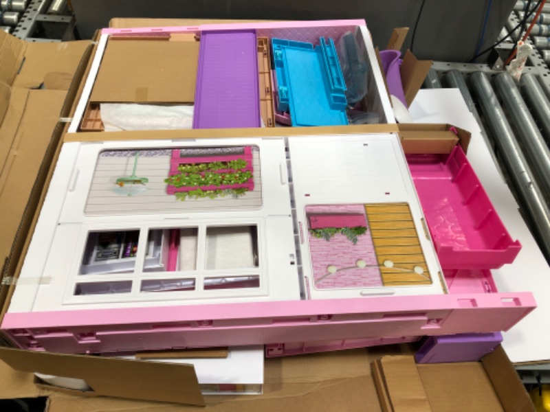 Photo 2 of Barbie Dreamhouse Dollhouse with Wheelchair Accessible Elevator