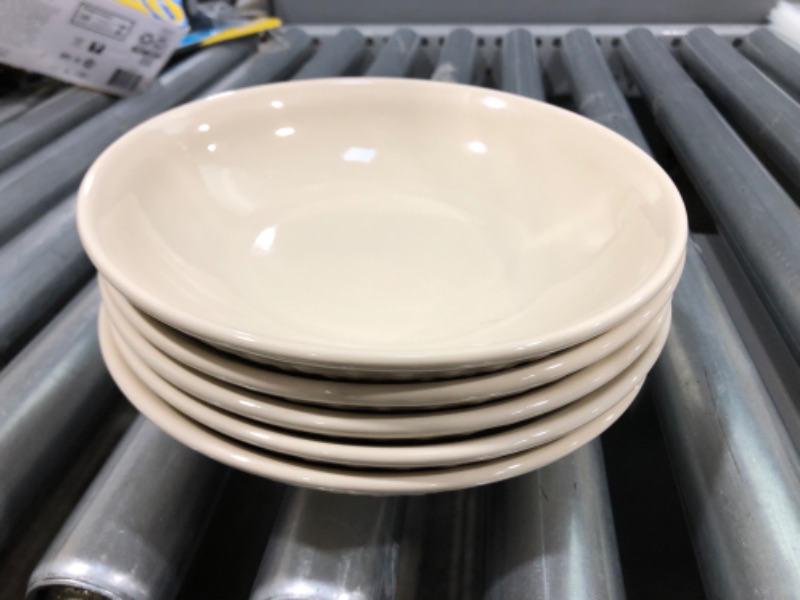Photo 1 of 27oz Stoneware Fairlee Dinner Bowl - Threshold (5-Pack)
