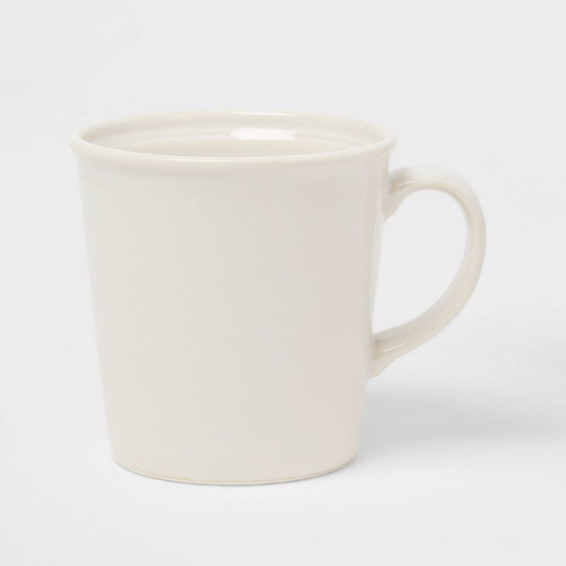 Photo 1 of 14oz Porcelain Woodbridge Mug White - Threshold (5-Pack)