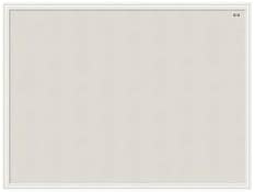 Photo 1 of UBR2917U0001 - U Brands Linen Bulletin Board, 40 x 30 Inches, White Dcor Frame
