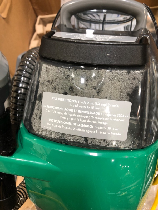 Photo 3 of Bissell BGSS1481 3/4 Gal Little Green Pro Commercial Spot Cleaner, Green