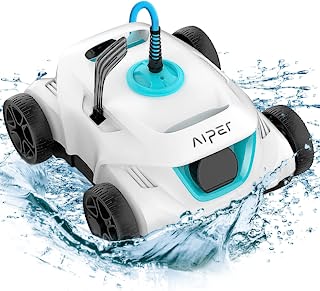 Photo 1 of AIPER Automatic Pool Cleaner, Second Generation Robotic Pool Vacuum with Dynamic Dual-Drive Motors, Bottom Brush, 33ft Swivel Floating Cable, Ideal for Above/In Ground Pool Floor Cleaning
