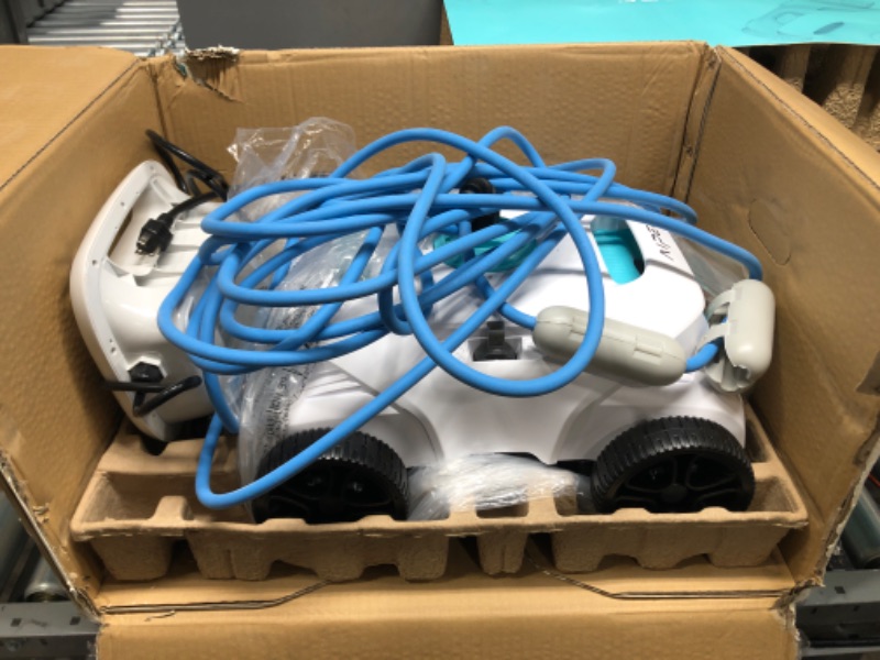Photo 3 of **Parts Only**AIPER Automatic Pool Cleaner, Second Generation Robotic Pool Vacuum with Dynamic Dual-Drive Motors, Bottom Brush, 33ft Swivel Floating Cable, Ideal for Above/In Ground Pool Floor Cleaning
