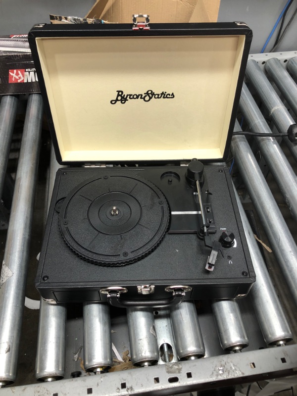 Photo 2 of Byron Statics Vinyl Record Player