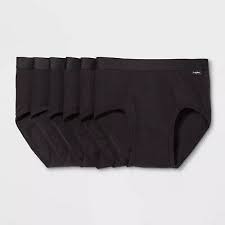 Photo 1 of Men's Classic Briefs 6pk - Goodfellow & Co™ Black M