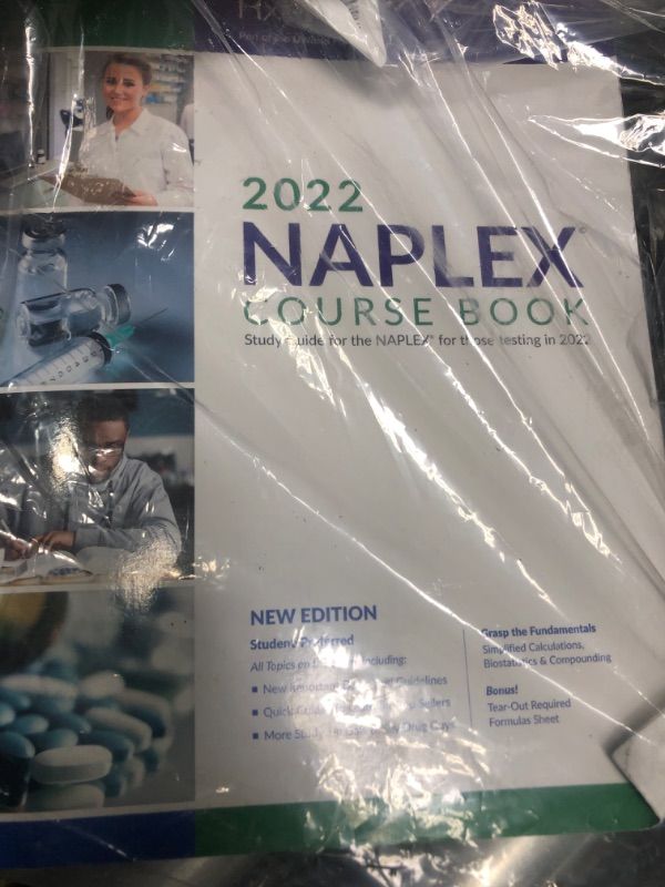 Photo 2 of RxPrep's 2022 Course Book for Pharmacist Licensure Exam Preparation
