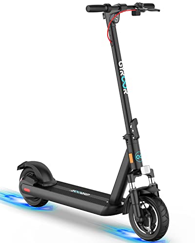 Photo 1 of Gyroor Electric Scooter Adults with Dual Shock Absorbers up to 31 Miles 18.6Mph,Turn Signal 500W Motor NFC Safety Lock,IP67 Core Components Waterproof
