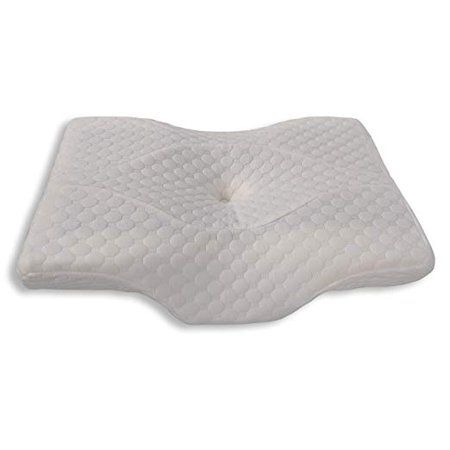 Photo 1 of Anti-Wrinkle Anti-Acne Anti-Aging Cooling Pillow - Contour Memory Foam Pillows with Skin Improving Copper/Bamboo Pillowcase
