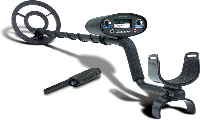 Photo 1 of Bounty Hunter TK4GWP1 Tracker IV Metal Detector in Black
