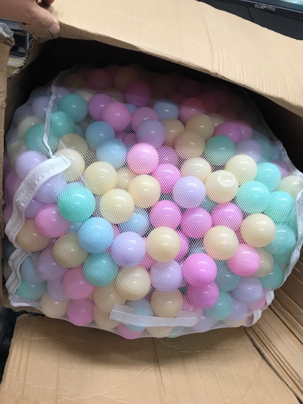 Photo 4 of  Macaron Ball Pit Balls Plastic Balls for Ball Pit Pool Playpen Babies Kids Children Birthday Parties