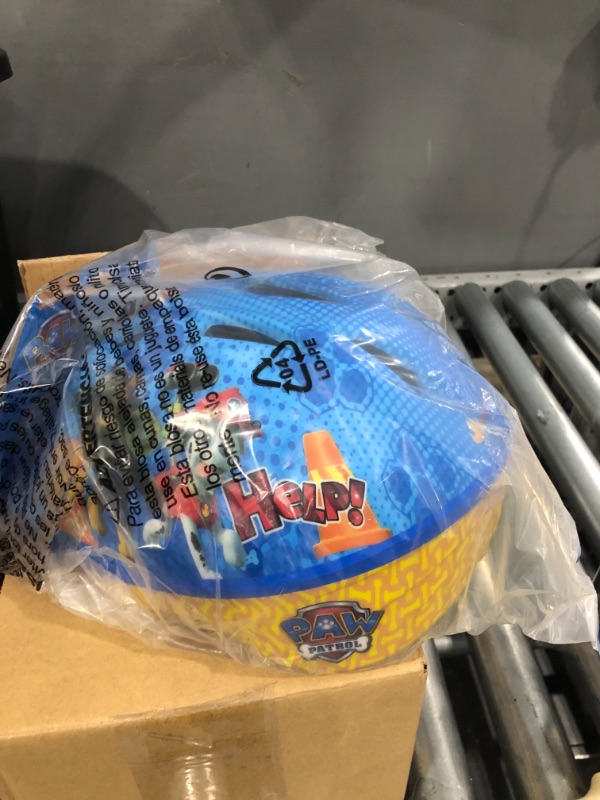 Photo 1 of Pacific Cycle Nickelodeon Paw Patrol Kids Bike Helmet, Toddler 3-5 Years, Adjustable Fit Vents, Skye, Blue