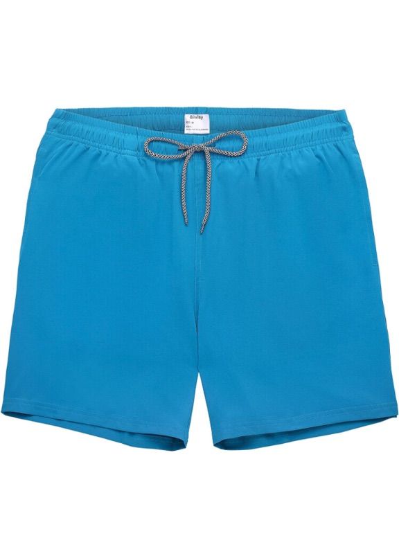 Photo 1 of Biwisy Mens Swim Trunks Quick Dry Swim Shorts with Mesh Lining Funny Beach Shorts Size XL, All Blue 