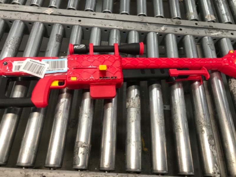 Photo 2 of *DOESNT SHOOT* * Nerf Roblox Zombie Attack: Viper Strike Nerf Sniper-Inspired Blaster With Scope, Code for Exclusive Virtual Item, Roblox Toys for 8 Year Old Boys & Girls and Up, 6-Dart Clip, 6 Nerf Elite Darts, Bipod
