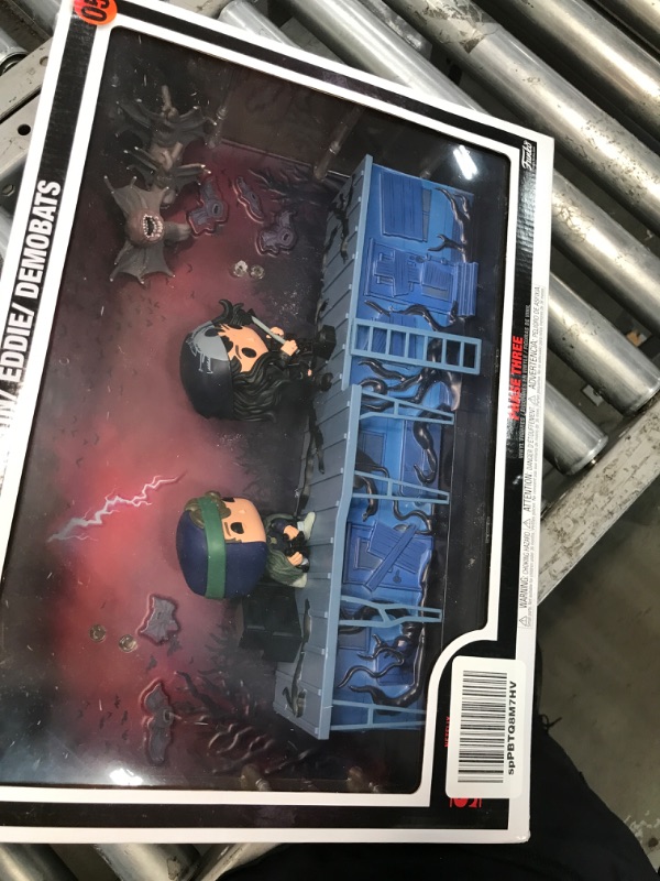 Photo 2 of ( SEALED BOX ) Funko Pop! Moments Deluxe: Stranger Things - Phase Three, Dustin, Eddie, Demobats