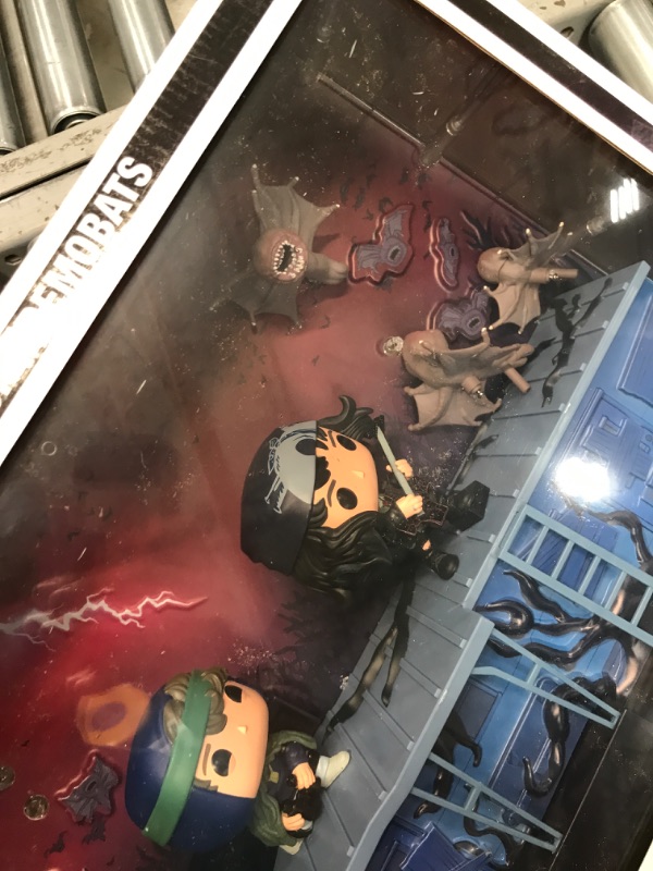 Photo 1 of ( SEALED BOX ) Funko Pop! Moments Deluxe: Stranger Things - Phase Three, Dustin, Eddie, Demobats