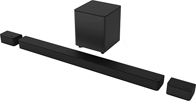 Photo 1 of VIZIO V-Series 5.1 Home Theater Sound Bar with Dolby Audio, Bluetooth, Wireless Subwoofer, Voice Assistant Compatible, Includes Remote Control - V51x-J6