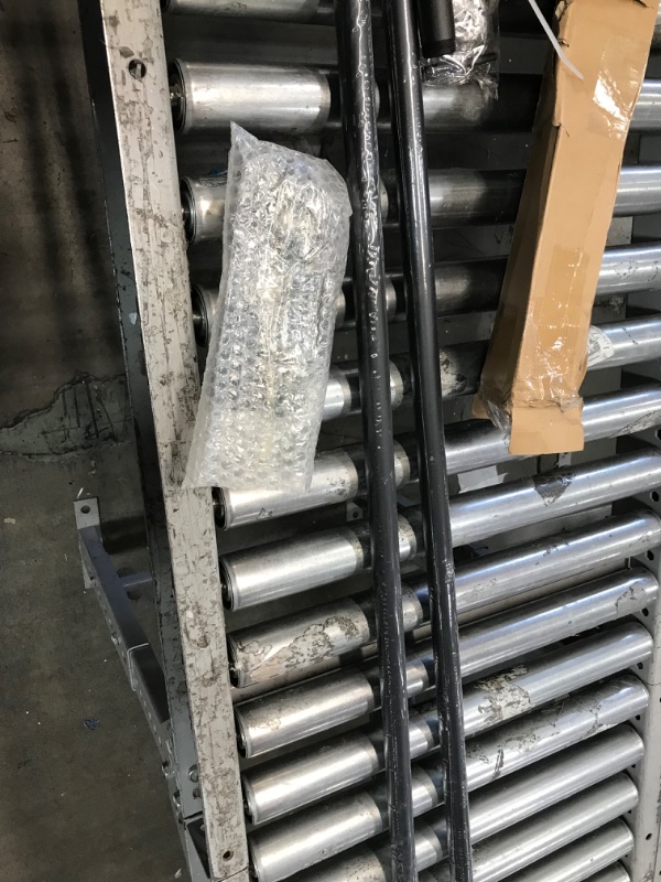 Photo 1 of pipes and rod for shower curtain.
hardware material.