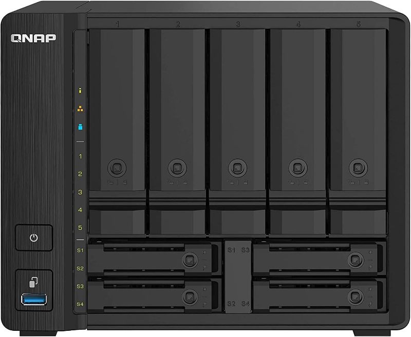 Photo 1 of QNAP TS-932PX-4G 5+4 Bay High-Speed NAS with Two 10GbE and 2.5GbE Ports