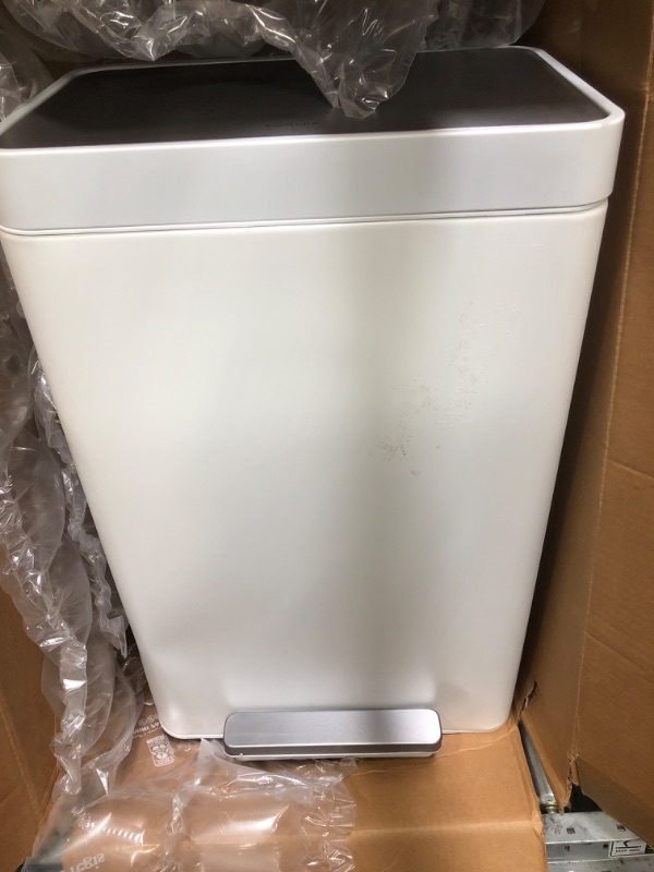 Photo 2 of *DENTED *Kohler K-20940-BST 13-Gallon Step Trash Can