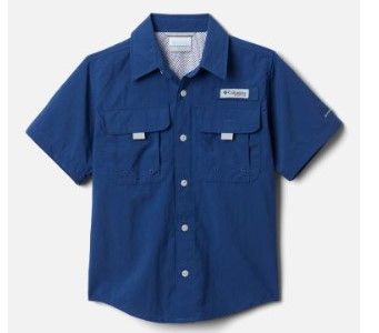 Photo 1 of Columbia Boys PFG Bahama Short Sleeve Shirt-