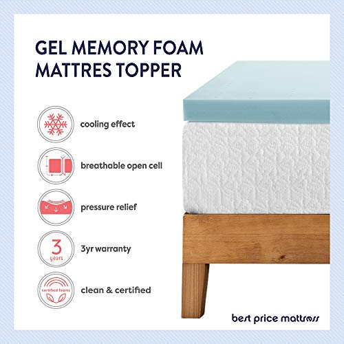 Photo 1 of  4 Inch Ventilated Memory Foam Mattress Topper