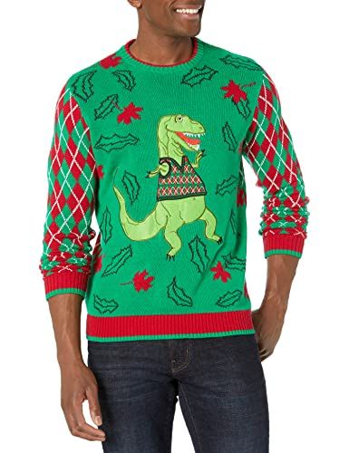 Photo 1 of Blizzard Bay Men's Timmy Trex Sweater, Green, Large

